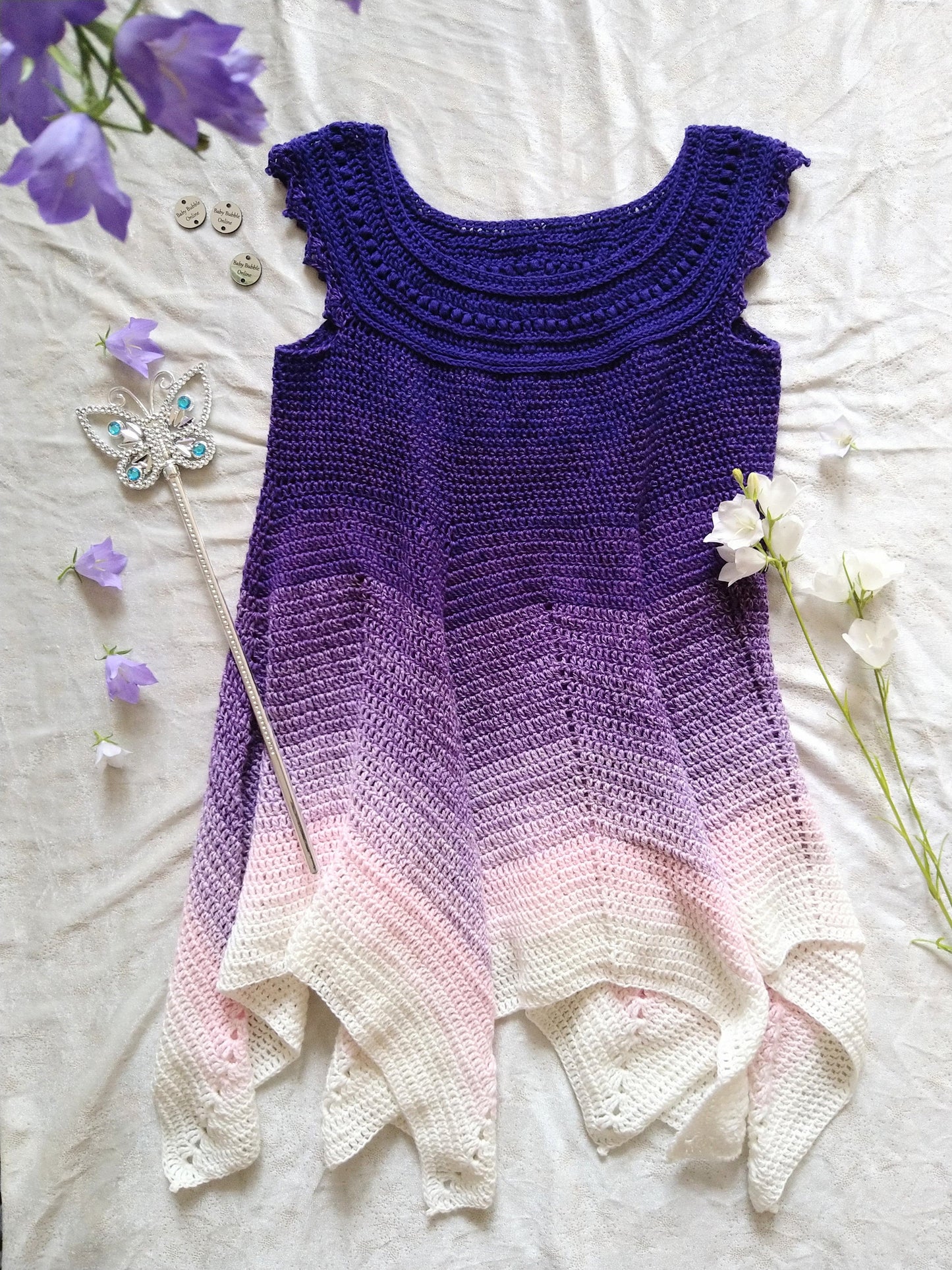 Klänning Abigail i lila