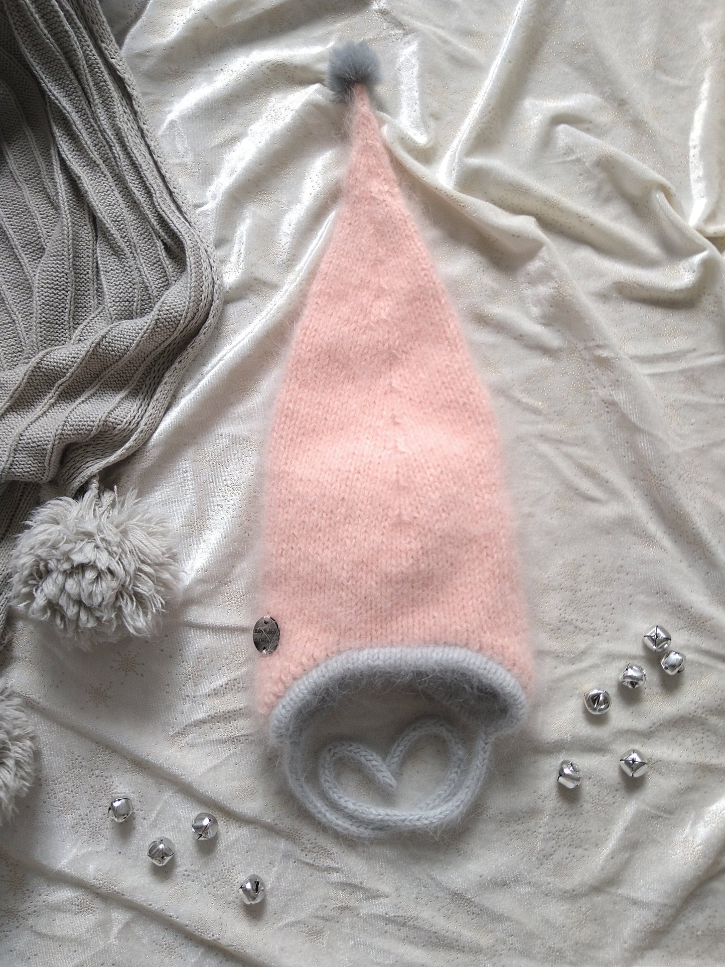 Elf mössa med liten pompom