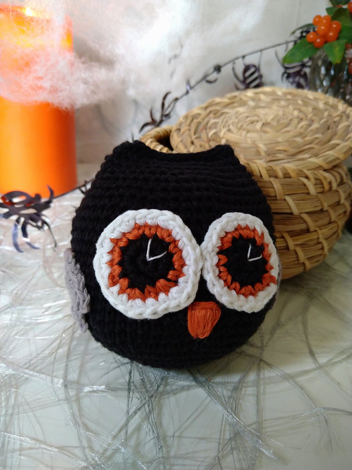 Halloween uggla, skallra