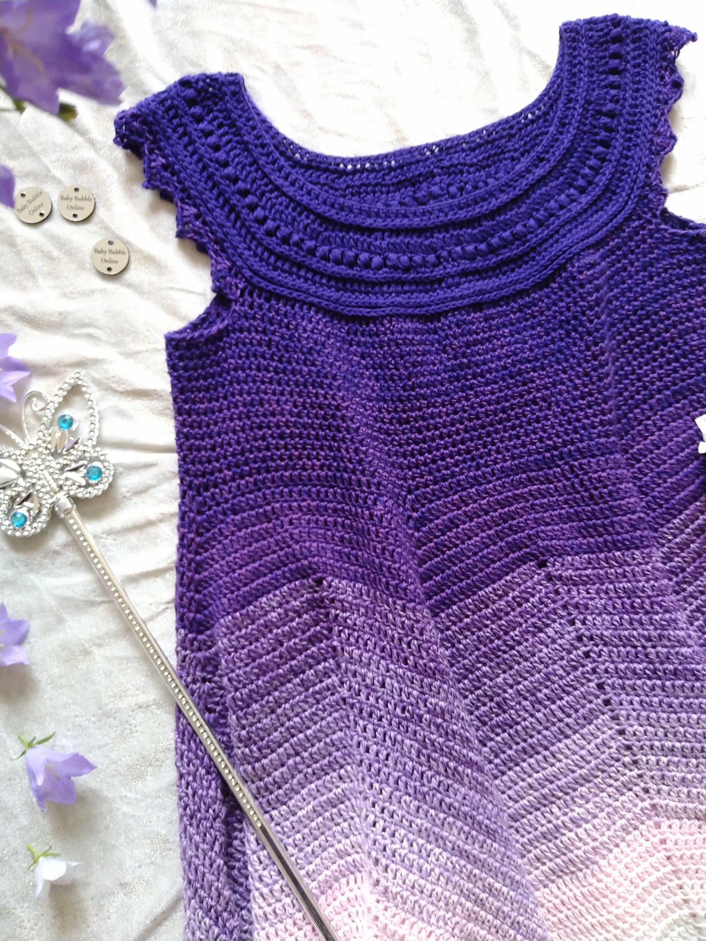 Klänning Abigail i lila