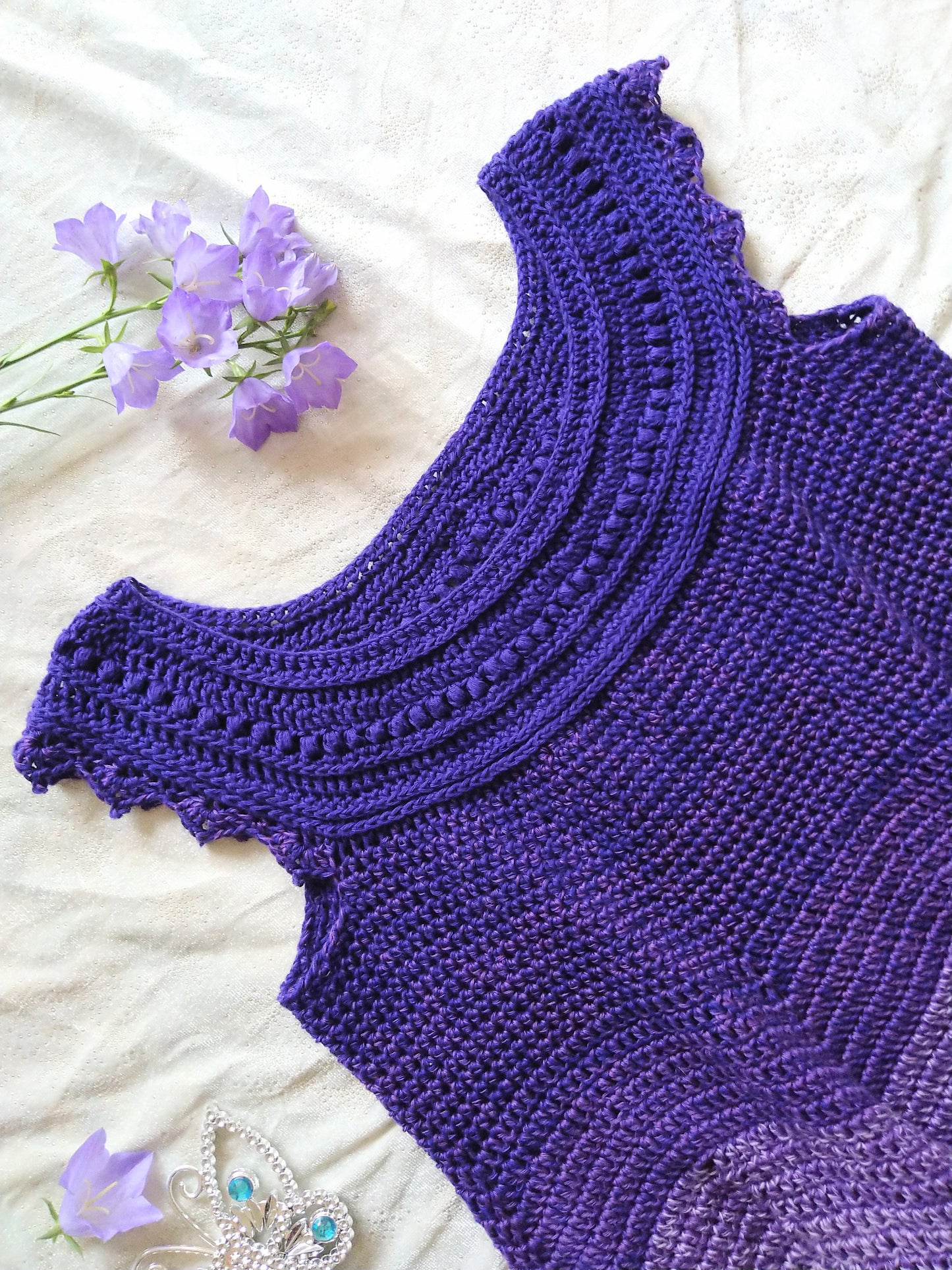 Klänning Abigail i lila