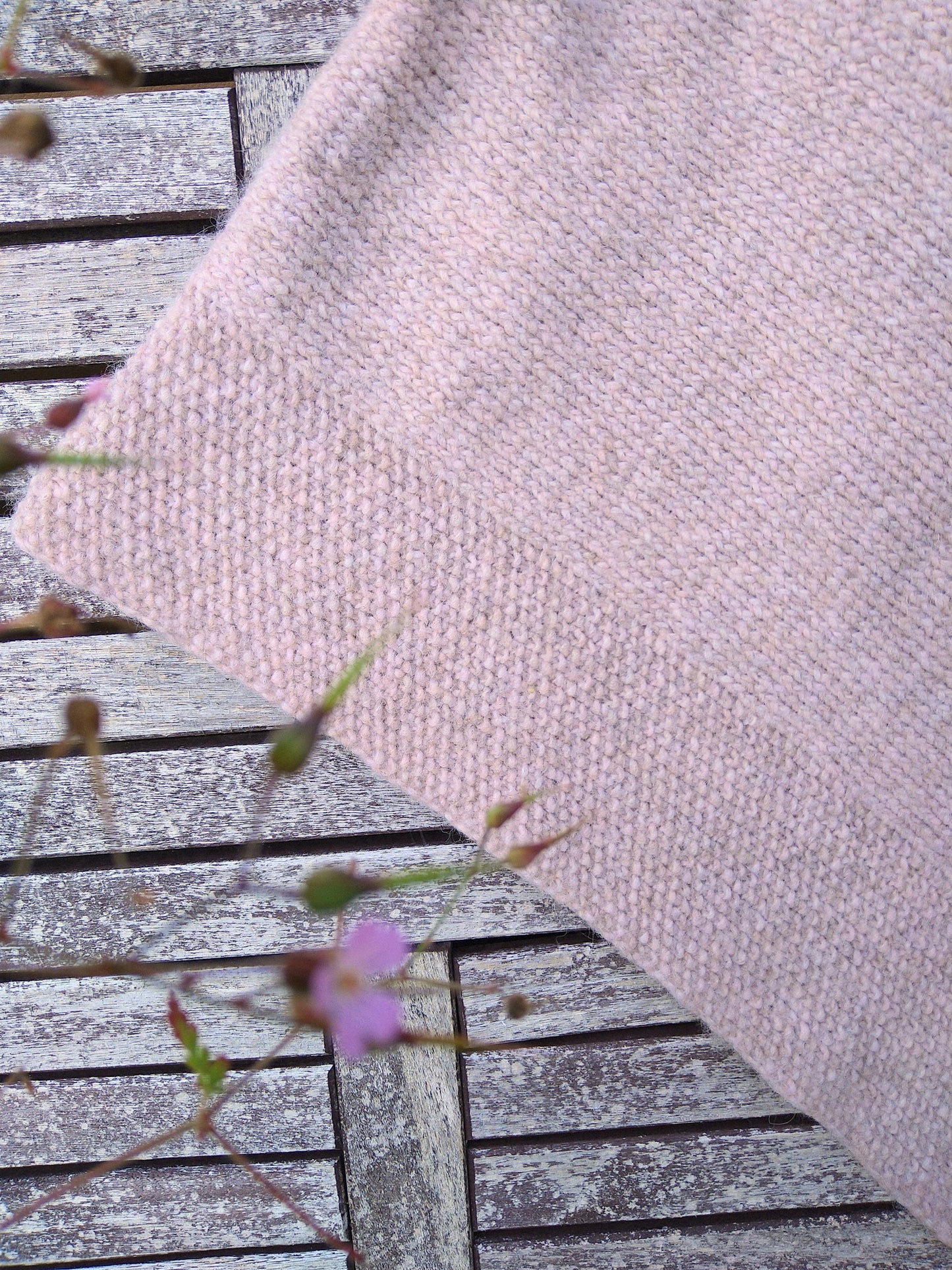 Alpaca och merino barnfilt