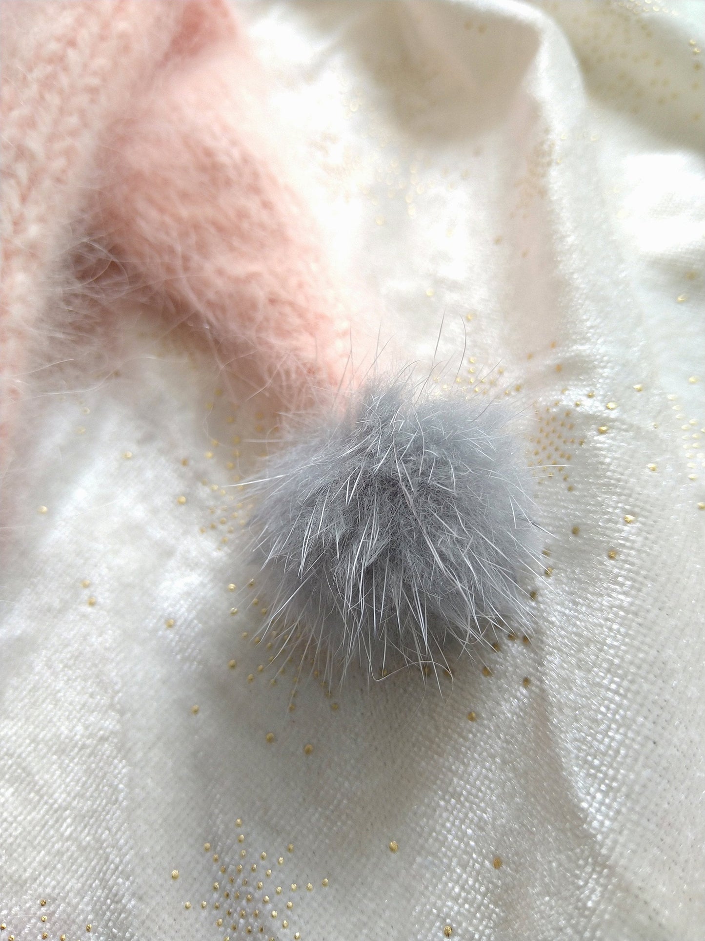 Elf mössa med liten pompom